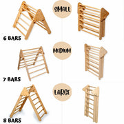 Montessori Triangle Climber Set / 3 size-1