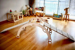 Montessori Climbing Set / Climbing Triangle - Arch / Rocker with 2 Ramps / 4 Pieces Set-4