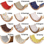 Montessori Climbing Set - Climbing Triangle / Arch Rocker, XL Pillow, and 2 Ramps / 5 Pieces-1