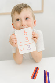 Subtraction Flashcards for Toddlers & Preschoolers