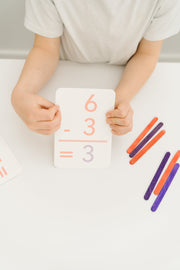 Subtraction Flashcards for Toddlers & Preschoolers