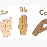 ASL Alphabet Flashcards | Sign Language ABC Cards for Kids