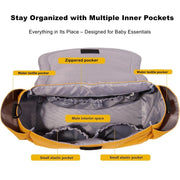 Kitty Paws Stroller Organizer | Pram Caddy Bag