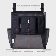 Mesh Stroller Organizer 2-Piece Set | Pram Caddy