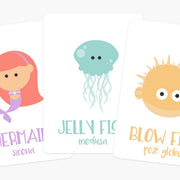Sea Animals Flashcards for Toddlers | Ocean Learning Cards | Bilingual English & Spanish