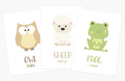 Farm Animal Flashcards | Bilingual English & Spanish Learning Cards for Toddlers