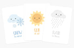 Montessori Flashcard Bundle for Toddlers | ABC, Numbers, Shapes, Colors & Weather Learning Cards-3