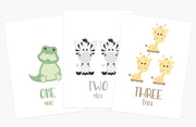 Montessori Flashcard Bundle for Toddlers | ABC, Numbers, Shapes, Colors & Weather Learning Cards-4