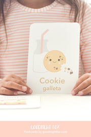 Sweet Treats Flashcards for Toddlers | Dessert Learning Cards