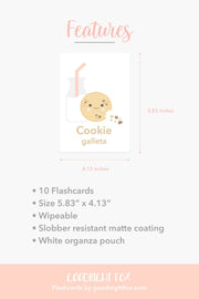 Sweet Treats Flashcards for Toddlers | Dessert Learning Cards